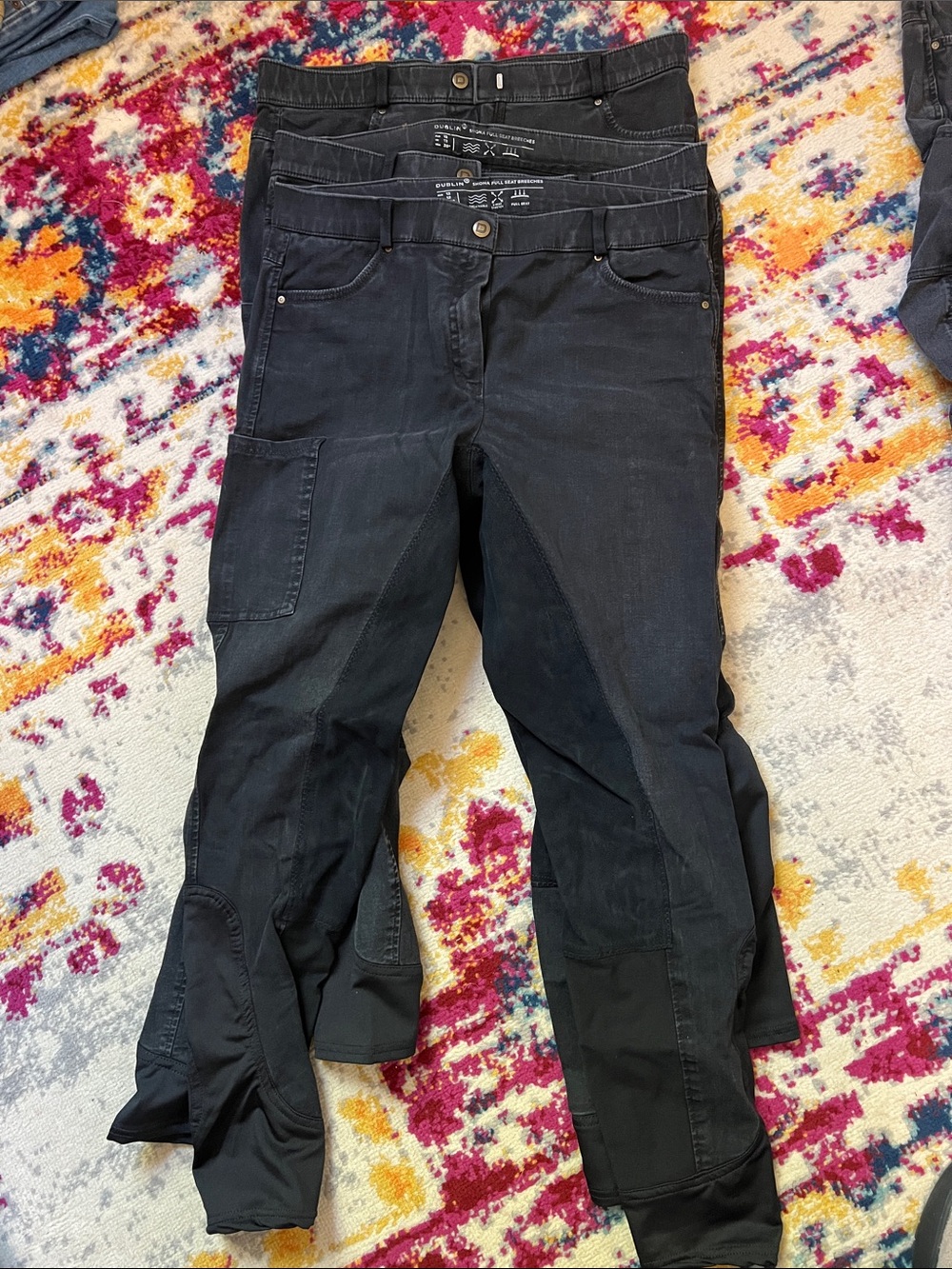 Dublin Shona Full Suede Seat Denim Breeches